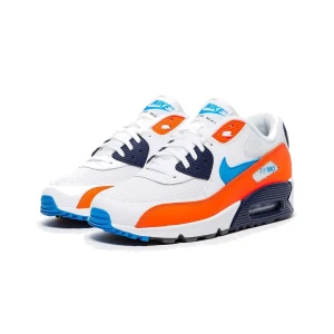 Buty Nike Air Max 90 Essential “Biały / pomarańczowy” (AJ1285-104)