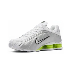Buty Nike Shox R4 “White Metallic Silver Volt” (AR3565-102)
