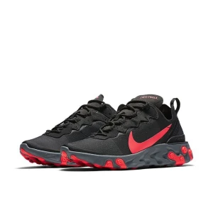 Buty Nike React Element 55 “Czarny / czerwony” (BQ2728-002)