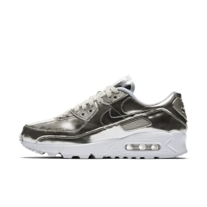 Buty Nike Air Max 90 “Srebrny / biały” (CQ6639-001)