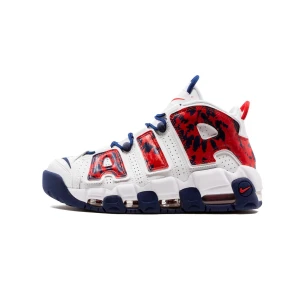 Buty Nike Air More Uptempo “Biały / czerwony” (CZ7877-100)