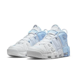 Buty Nike Air More Uptempo “Biały / błękitny” (DJ5159-400)
