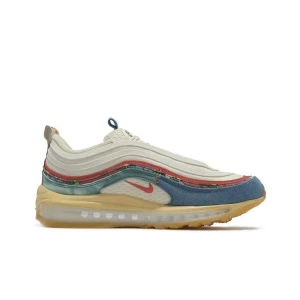 Buty Nike Air Max 97 “Coconut Milk Fossil Denim Red” (DV1486-162)