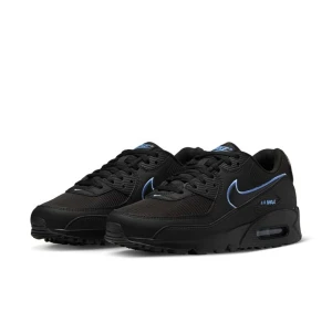 Buty Nike Air Max 90 “Black University Blue” (FJ4218-001)