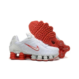 Buty Nike Shox TL “Biały / czerwony” (FZ4344-001)