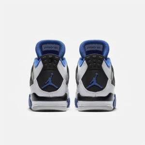 Buty Air Jordan 4 Retro “Motorsport White Royal Blue” (308497-117)