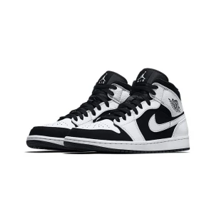 Buty Air Jordan 1 Mid “Tuxedo” (554724-113)