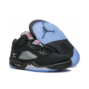 Buty Air Jordan 5 Retro “Black Metallic” (845035-003)