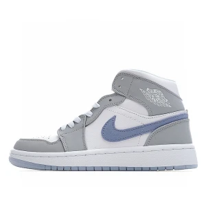 Buty Air Jordan 1 Mid “Wolf Grey Aluminum” (BQ6472-105)